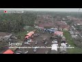 Gambar Drone Kondisi di Sekitar Lumajang Pasca Erupsi Semeru pada 7 Desember 2021