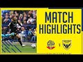 Bolton Wanderers v Oxford United highlights