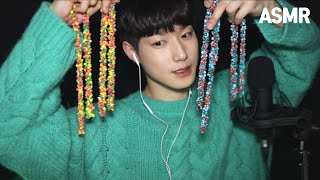 ASMR 뒤늦게 먹어보는 로프젤리  Nerds rope candy｜Jelly eating sounds ｜ゼリー食べる音