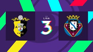 🔴 LIGA 3: AD FAFE x FC FELGUEIRAS