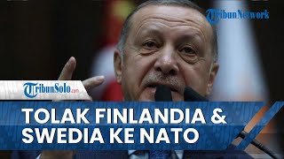 Alasan Presiden Turki Tolak Rencana Finlandia dan Swedia Gabung ke NATO, Sebut 'Rumah Para Teroris'