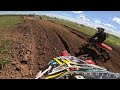 revamped cheddar motopark crf450r goprohd back on big red