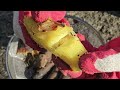 흔한 시골의 군고구마 시골생활 korea roasted sweet potato