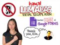 VIRTUAL ESCAPE ROOM using Google Forms