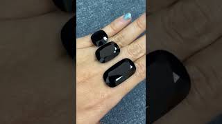 Black gem stone