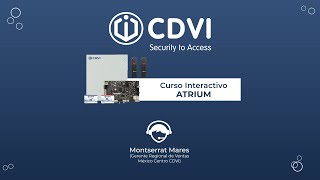 Curso CDVI | Control de Acceso ATRIUM