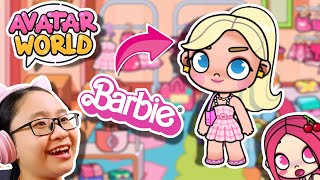 Avatar World - Cherry Meets BARBIE in AVATAR WORLD!!!