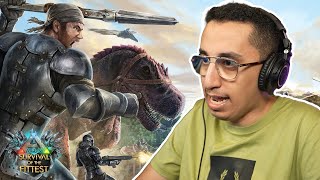 أرك باتل رويال | واخيرا باتل رويال بديناصورات  Ark Survival of the Fittest