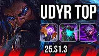 UDYR vs AATROX (TOP) | 5/1/10, 1000+ games | KR Master | 25.S1.3