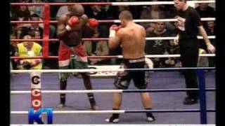 Iron Raul Catinas vs Ashwin Balrak in K-1 Prague semi-final tournament december 2008