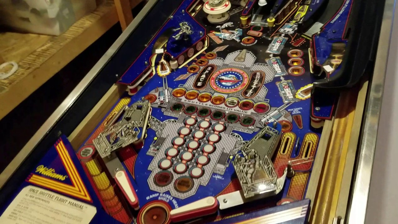 Space Shuttle Pinball Hardtop Installation #1 - YouTube