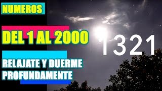 NÚMEROS PARA DORMIR Y MEDITAR - VISUALIZA LOS NÚMEROS EN TU MENTE 😑 PART 1