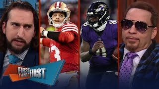 49ers beat Packers, Surprised the Ravens beat the Texans so easily? | NFL | FIRS