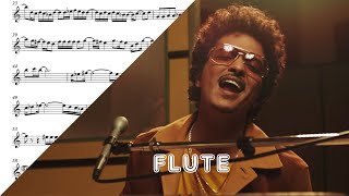 Bruno Mars, Anderson .Paak, Silk Sonic - Leave the Door Open – Flute Sheet Music