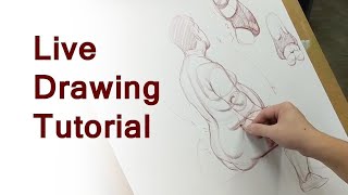 Live Drawing for beginners | Drawing Tutorial | Modern Art School 2020