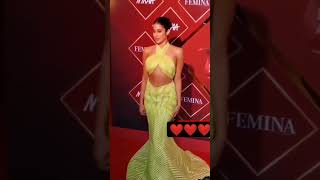 Janhvi Kapoor At Nykaa Femina Beauty Awards 2022 #shorts