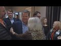 ga governor elect brian kemp stops in dalton