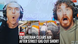 Bengaluru Police Stops Ed Sheeran’s Street Gig, Singer Says He Had Permission -  REACTION!!