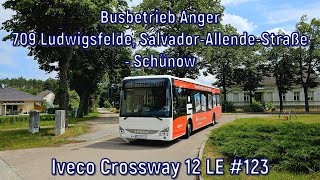 Busbetrieb Anger - Linie 709, Iveco Crossway 12 LE #123