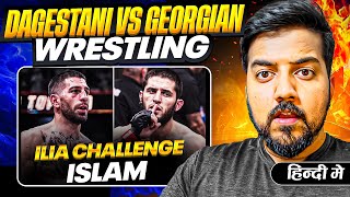 DAGESTANI Wrestling vs GEORGIAN Wrestling | Topuria Callout ISLAM, Georgian Wrestling is better?