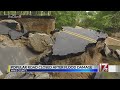 Flood-damaged Wake County road to reopen in late July