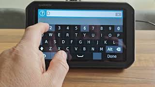 How to type Irish post code (Eircode) into Garmin sat nav
