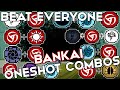 8 INSANE Bankai Combos That Will Make You A GOD In Shindo | Shindo Life Combos