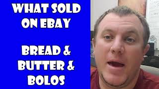 Selling Garage Sale Items on Ebay - What Sold - Bread & Butter And Bolos & A Gift