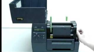 Argox F1 Barcode printer 3 inch core media install