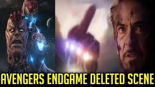 Iron Man Avengers Deleted Scene Thanos Breakdown Marvel Phase 4