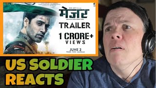 Major Trailer (US Soldier Reacts)