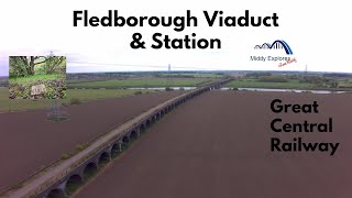 `GCR - Fledborough Viaduct \u0026 Station