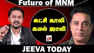 கட்சி காலி  கமல் ஜாலி -JEEVA TODAY #KAMAL #MNM #DMK #STALIN #ADMK #BJP