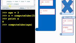Tracing a python function that returns a value