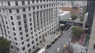 Security around Fulton County courthouse | Georgia's Trump investigation