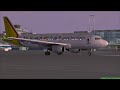 fs2004 landing at cologne bonn airport germany with germanwings a320.mp4