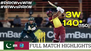 Pakistan Women vs West Indies Women 1st Odi Highlights | PAKW vs WIW 1st ODI Match Highlights 2024