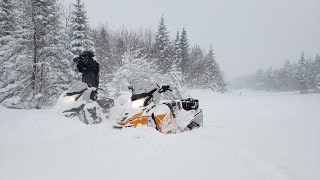 Cape Breton Highlands Snowmobiling   February 26, 2021