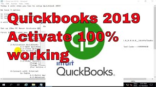 Install and active QuickBooks 2019 Client mode