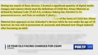 Police believe Carmel man possessed child sex abuse materials