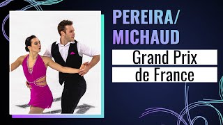 PEREIRA / MICHAUD (CAN) |  Pairs Short Program | Grand Prix de France 2024 | #GPFigure