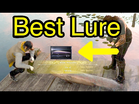 Final Fantasy XV: Best Lure (Big Blaze Bahamut From Quest: Liege of the Lake) Final Fantasy XV: Best Lure (Big Blaze Bahamut From Quest: Liege of the Lake)