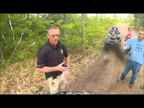 Getting pulled over by DNR on ATV trails in Wisconsin Getting pulled over by DNR on ATV trails in Wisconsin