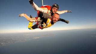 Saut tandem parachute Quiberon