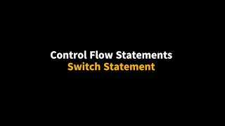 Java tutorial for beginners || Control Flow Statements in Java Part - 4 || Switch Statement