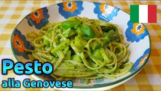 Pesto Like I've Never Tried Before, with Potatoes \u0026 Green Beans! Pesto alla Genovese 🇮🇹 Pasta Recipe