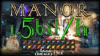 LINEAGE II - 1.5 Bil/H ADENA with MANOR: COMPLETE GUIDE [2024]