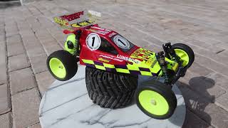 Vintage RC10B2 offroad buggy Matt Francis Edition replica