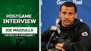 Joe Mazzulla: Jayson Tatum Played WELL | Celtics vs Cavs Game 1 Postgame Interview