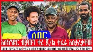 ጀኔራል ተፈራ ማሞ ሁለቱን የሸዋ እዞች አስታረቃቸው |እስክንድር ብቻውን ቀርቷል አልተስማማም |ስለ ሄቨን ፖሊስ ያቋረጠው መግለጫ |የፋኖን ልብስ የለበሰው መኬ